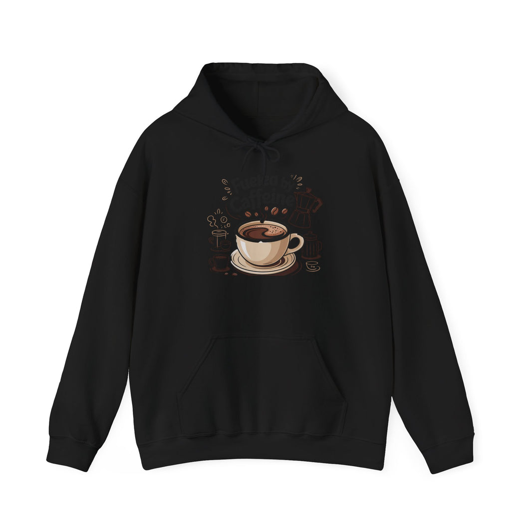 Caffeine Lover's Hoodie - Fueled by Caffeine Sweatshirt
