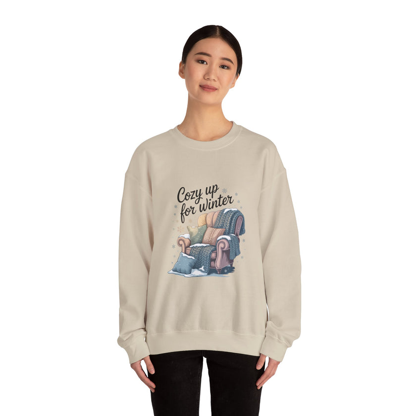 Cozy Up for Winter Crewneck Sweatshirt