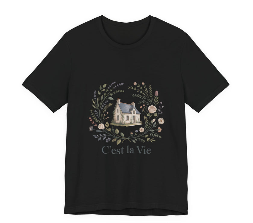 C'est la Vie Floral Tee