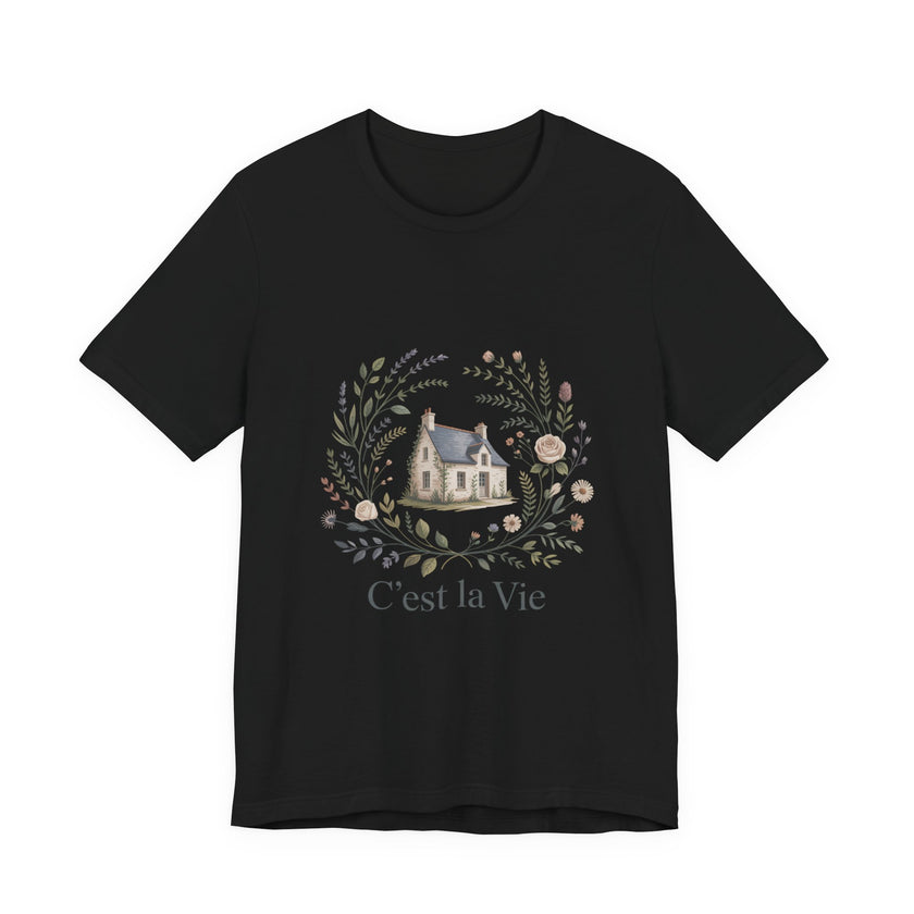 C'est la Vie Floral Tee
