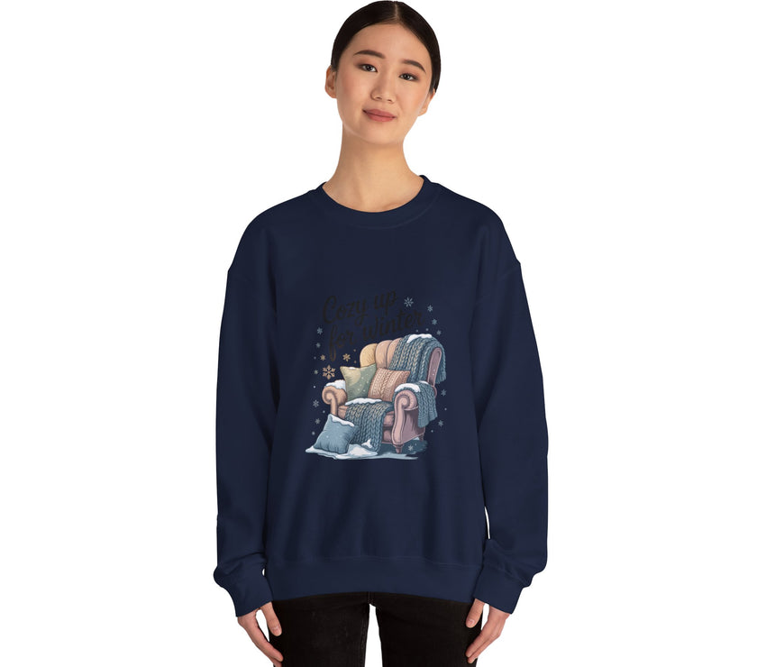 Cozy Up for Winter Crewneck Sweatshirt