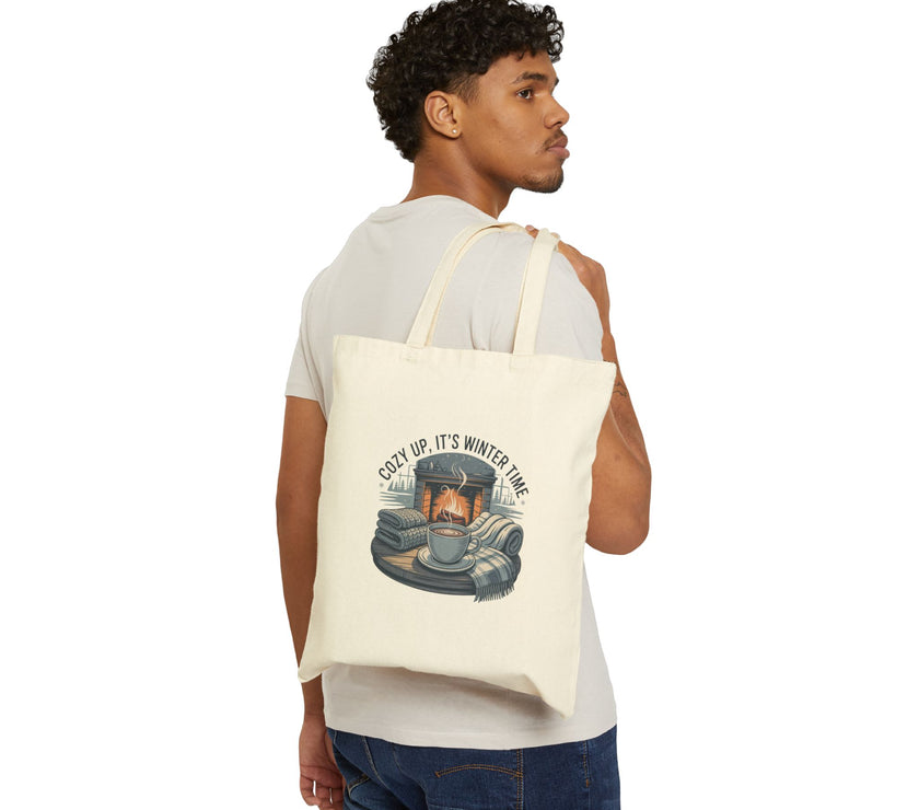 Cozy Winter Time Tote Bag