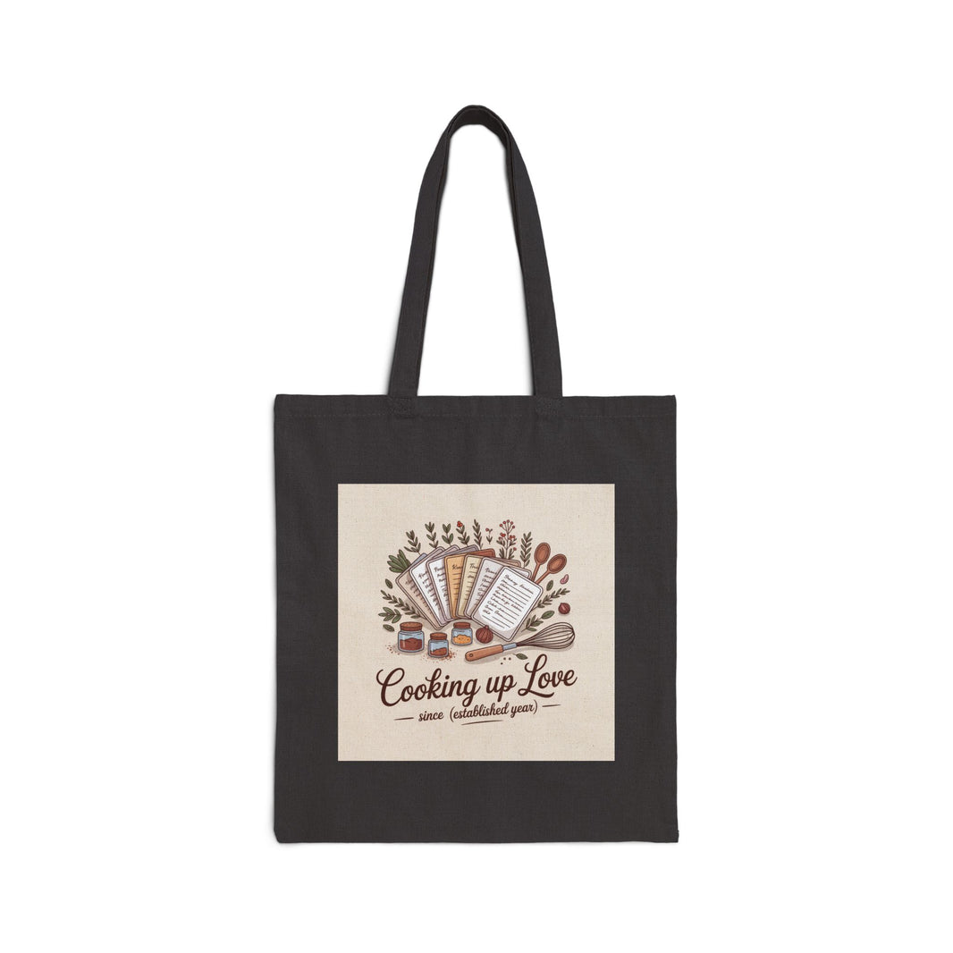Cooking Up Love Cotton Canvas Tote Bag