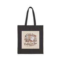 Cooking Up Love Cotton Canvas Tote Bag