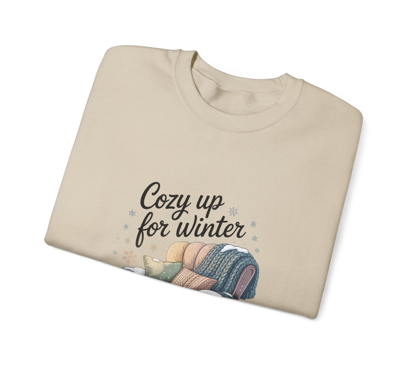 Cozy Up for Winter Crewneck Sweatshirt