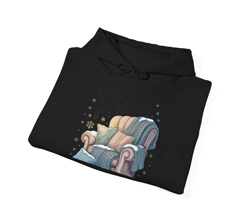 Cozy Winter Hoodie - Unisex Heavy Blend Sweatshirt