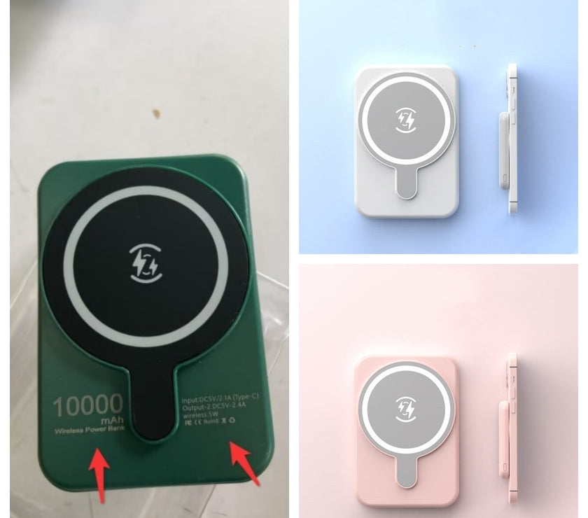 Mini Fast Charging Magnetic Wireless Power Bank 5000 MAh Portable