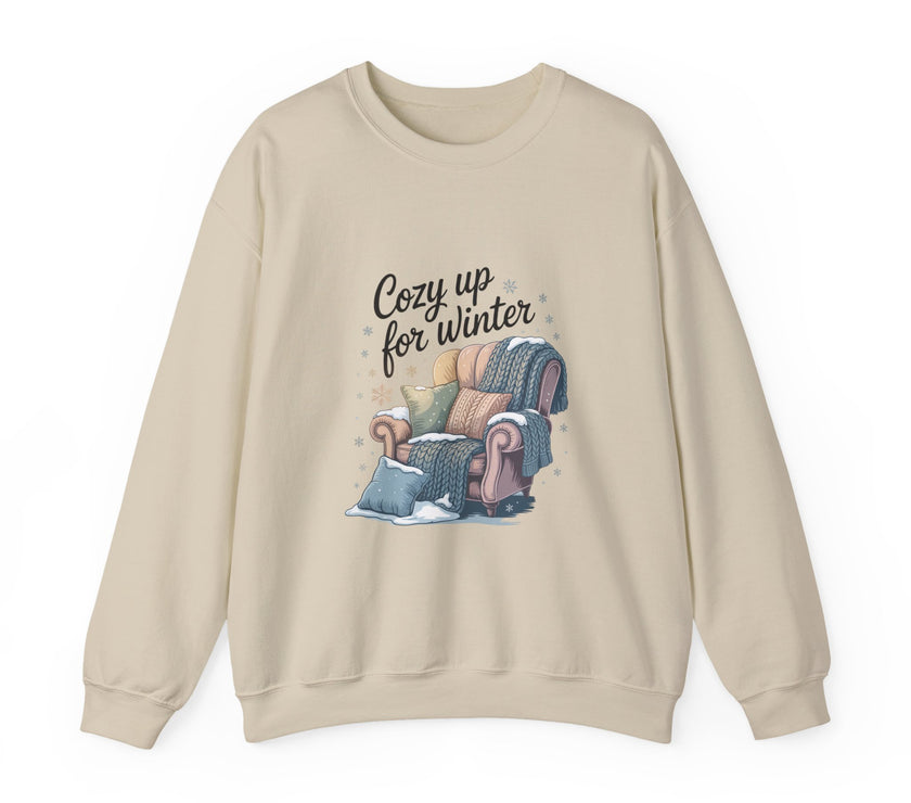 Cozy Up for Winter Crewneck Sweatshirt