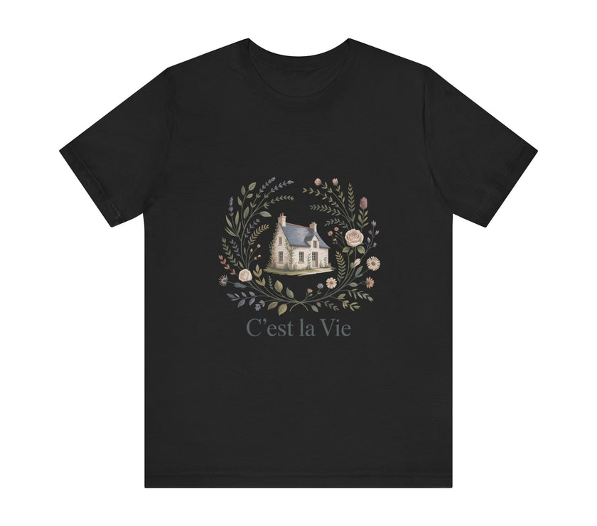 C'est la Vie Floral Tee