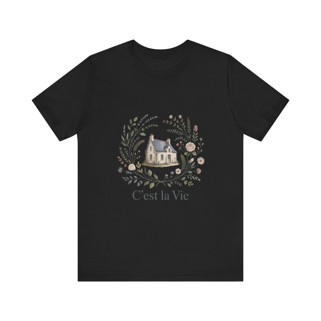 C'est la Vie Floral Tee