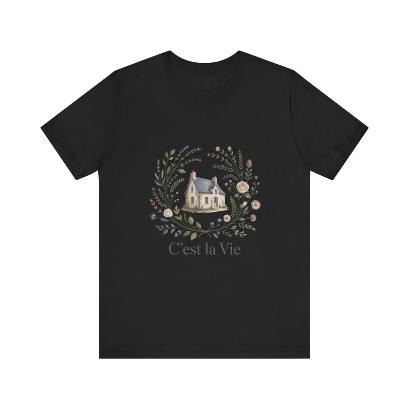 C'est la Vie Floral Tee