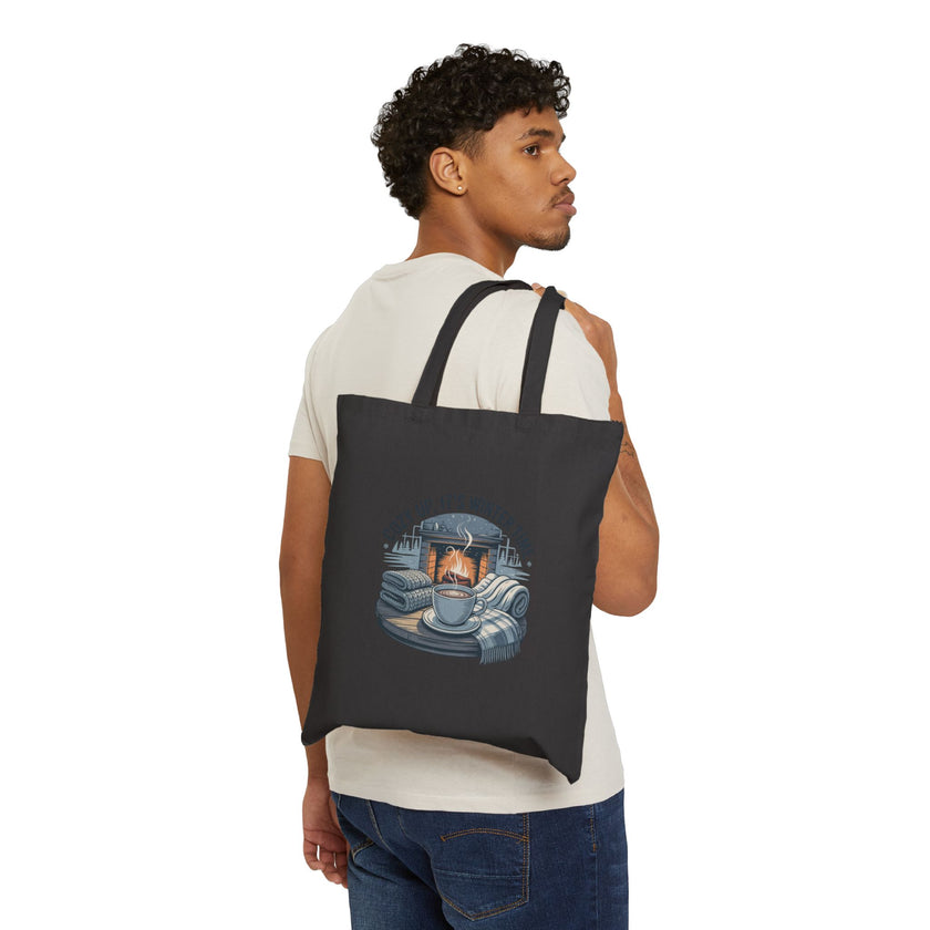 Cozy Winter Time Tote Bag