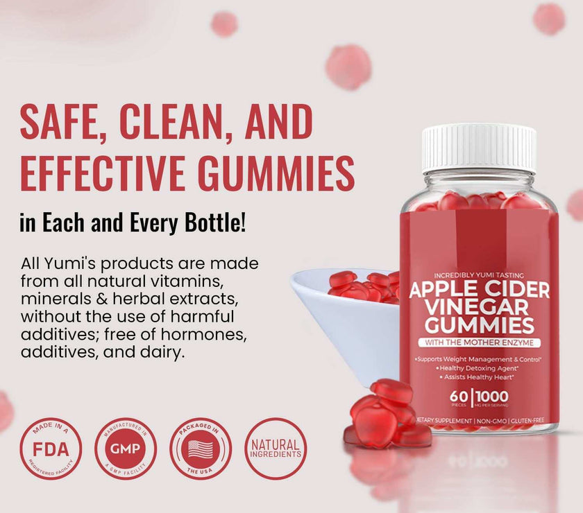 Household Nutritious Cider Vinegar Gummies