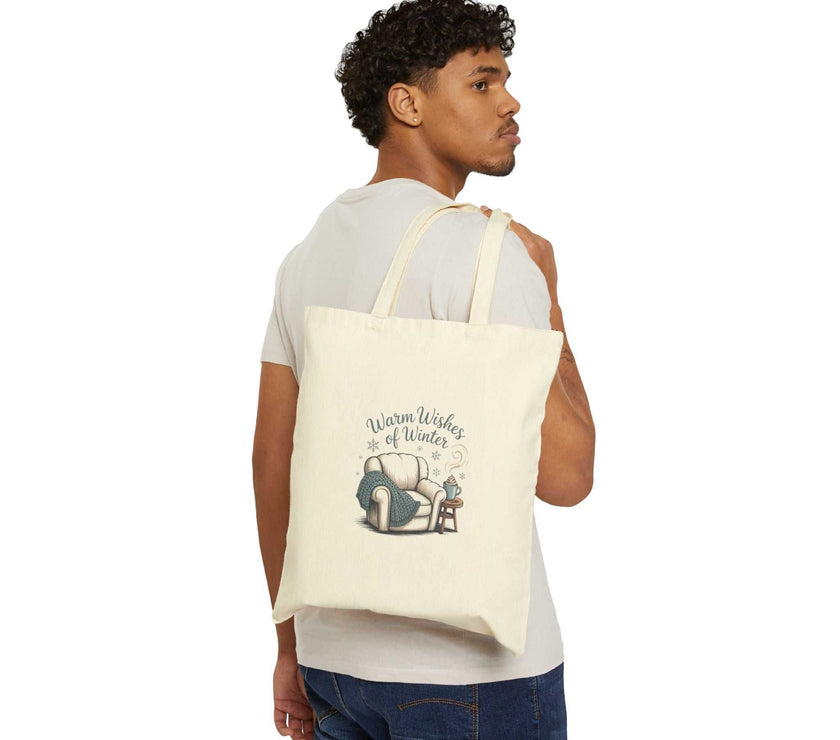 Cozy Winter Wishes Tote Bag