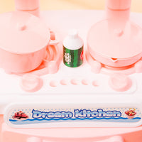 Children's play house tableware kitchen toy set