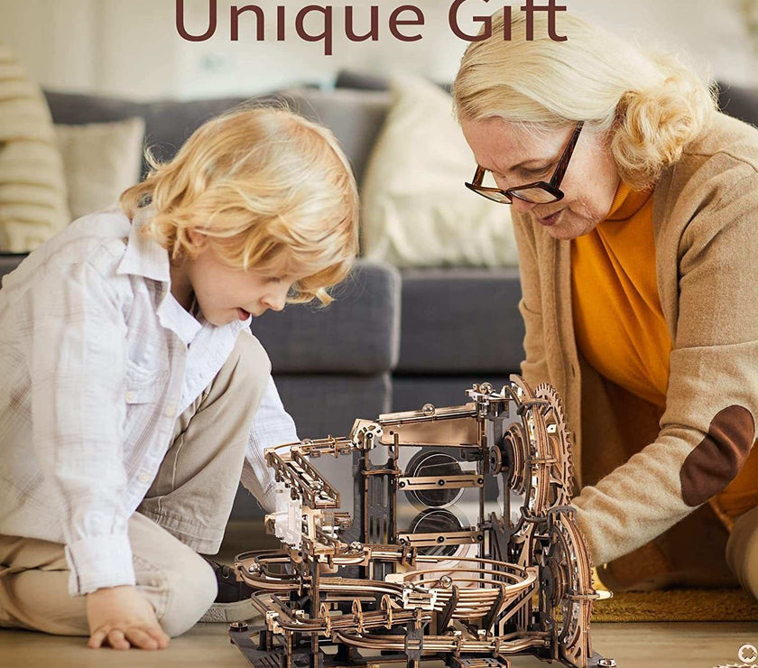 Marble Night City Wooden Puzzle