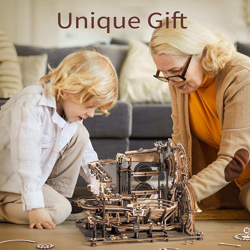 Marble Night City Wooden Puzzle