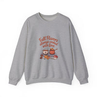 Fall Flavors Crewneck Sweatshirt - Always Cooked with Love