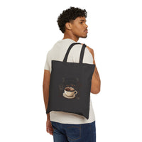 Fueled by Caffeine Cotton Canvas Tote Bag