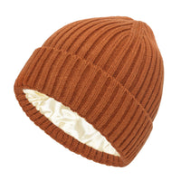 New Satin Warm Wool Hat Men And Women