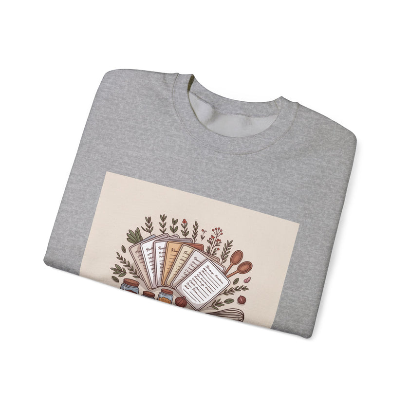 Cooking Up Love Sweatshirt | Cozy Unisex Crewneck for Food Lovers