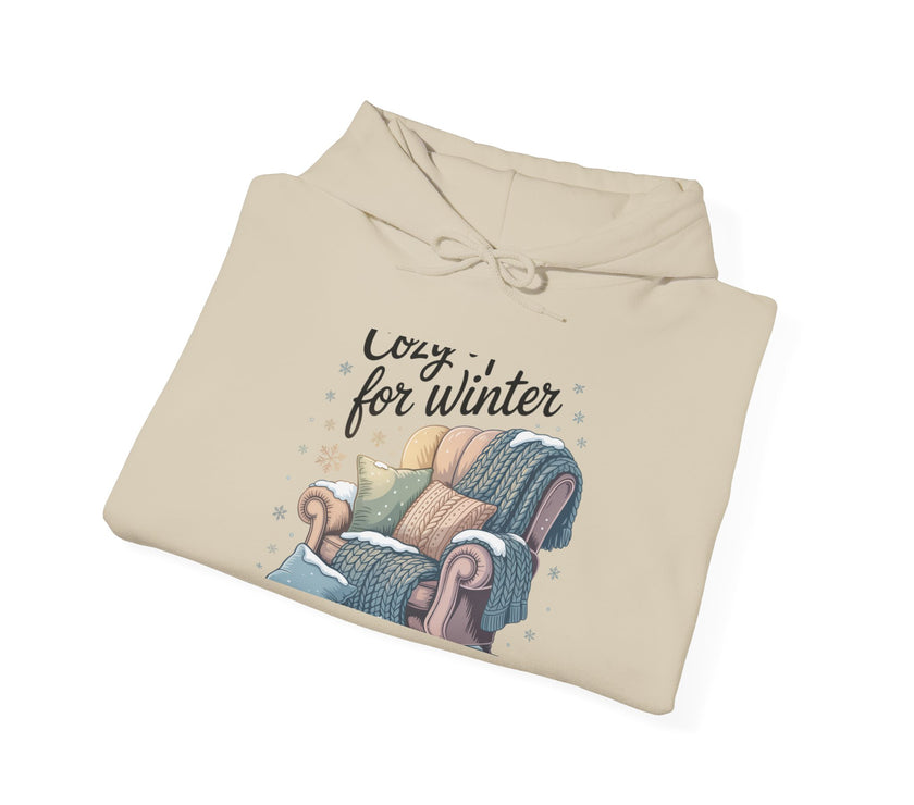 Cozy Winter Hoodie - Unisex Heavy Blend Sweatshirt