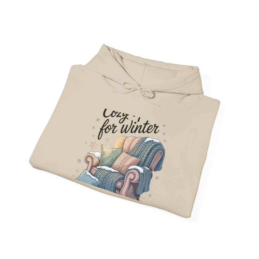 Cozy Winter Hoodie - Unisex Heavy Blend Sweatshirt