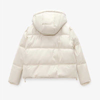 Women Clothing Hooded Down Jacket