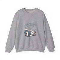 Cozy Winter Sweatshirt with 'Warm Wishes of Winter' Design