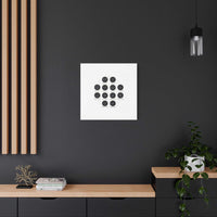 Zodiac Constellation Chart Canvas | Astrology Art Print, Metallic Galaxy