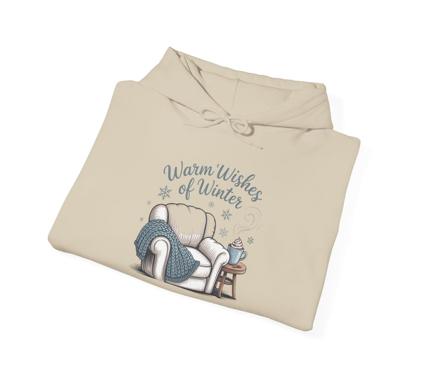 Cozy Winter Vibes Hoodie - Warm Wishes of Winter