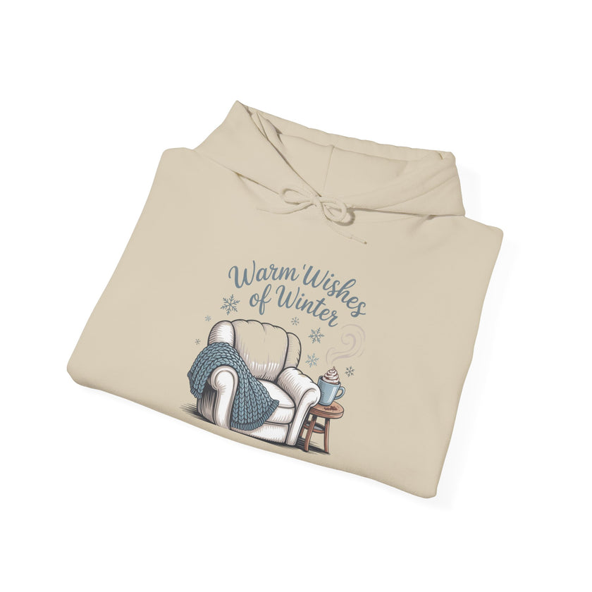Cozy Winter Vibes Hoodie - Warm Wishes of Winter