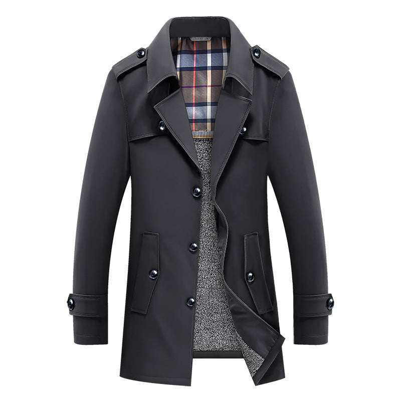 Business Winter Mid-length Jacket