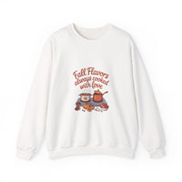 Fall Flavors Crewneck Sweatshirt - Always Cooked with Love