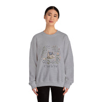 C'est La Vie Crewneck Sweatshirt - Cozy Unisex Fashion for Everyday Wear
