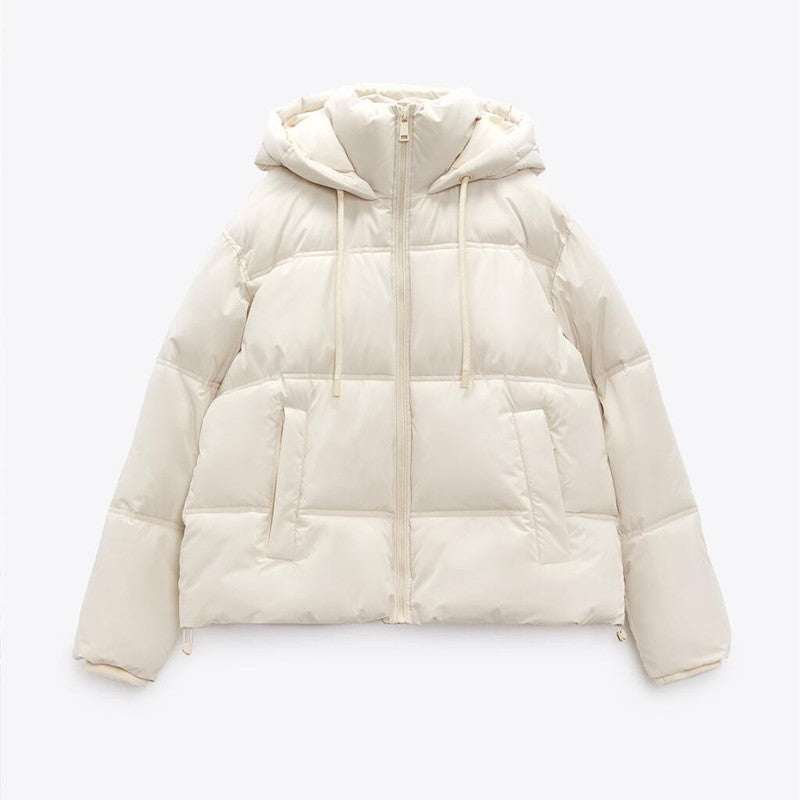 Women Clothing Hooded Down Jacket