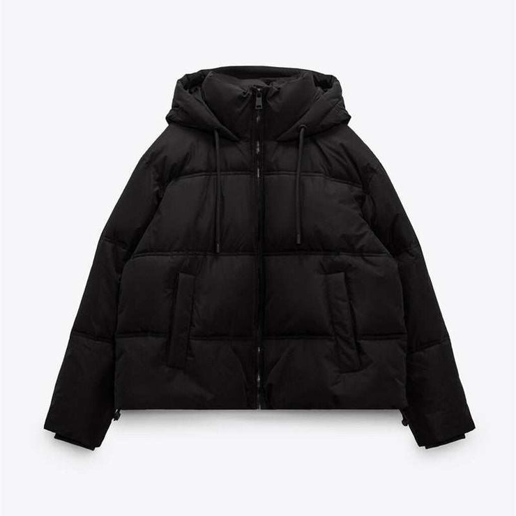 Women Clothing Hooded Down Jacket