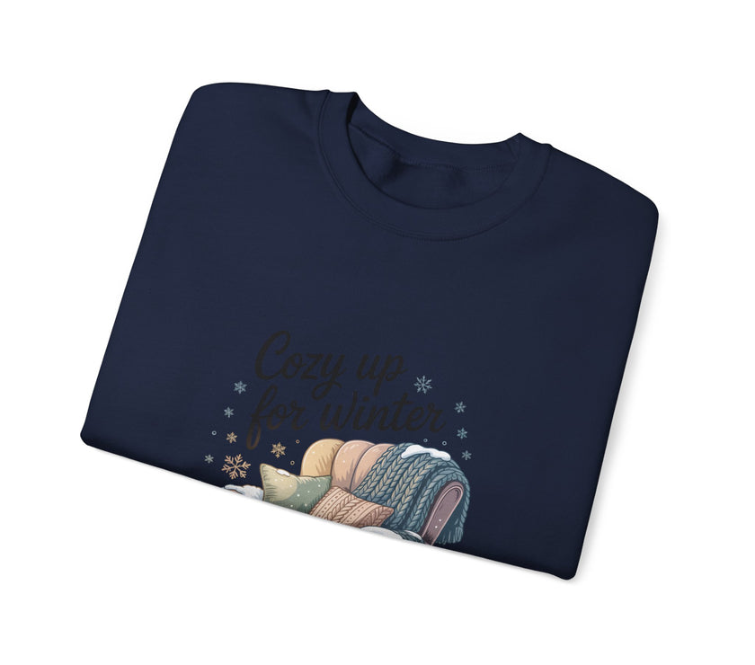 Cozy Up for Winter Crewneck Sweatshirt