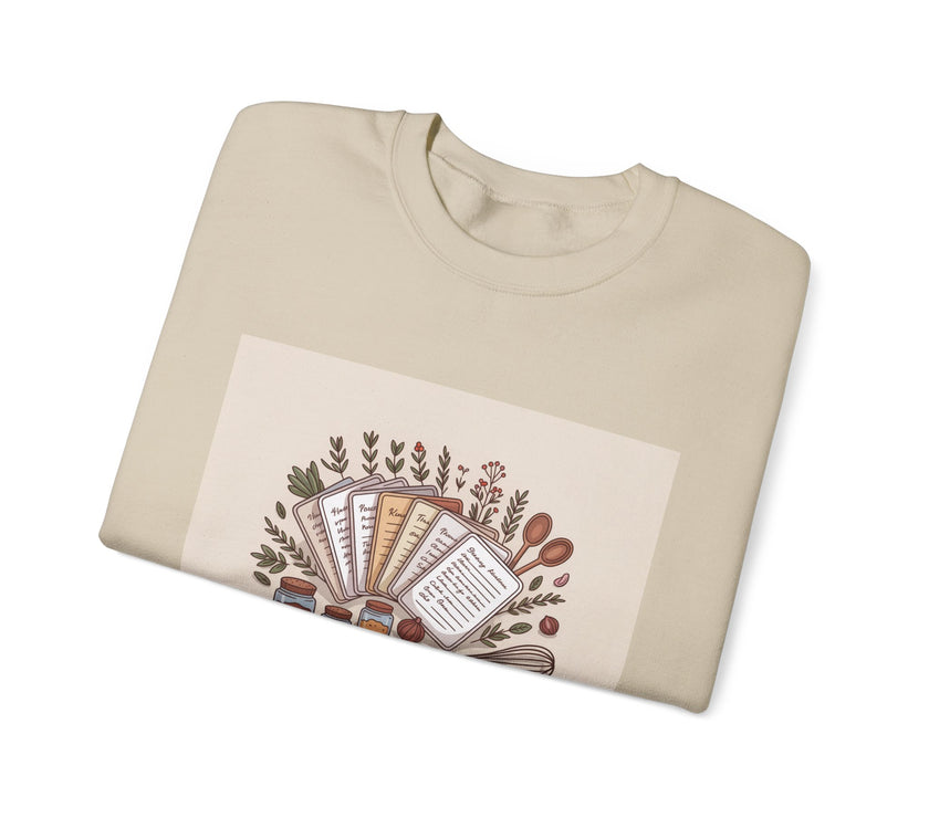 Cooking Up Love Sweatshirt | Cozy Unisex Crewneck for Food Lovers