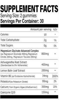Glycine Magnesium Gummies