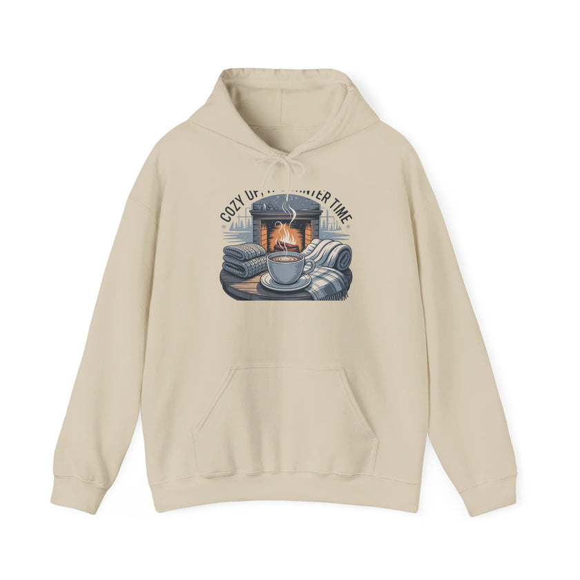 Cozy Winter Vibes Hooded Sweatshirt