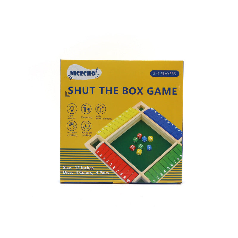 Four-sided Flip Card Game Digital Game Toy
