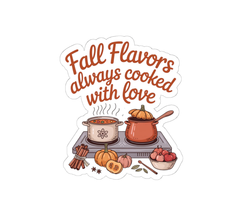 Fall Flavors Cooking Stickers - Always Cooked with Love