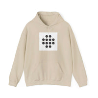 Minimal Constellation Grid Hoodie | Astrological Zodiac, Metallic Dot Galaxy