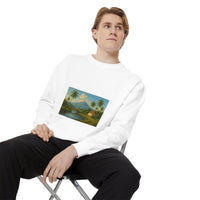 Artistic Tropical Landscape Sweatshirt