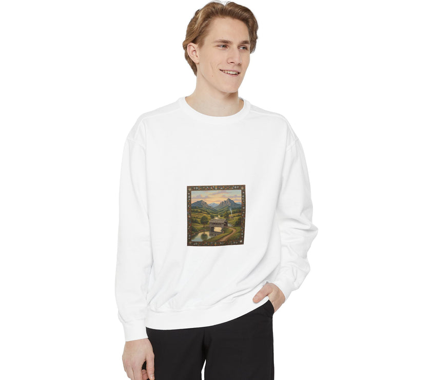 Unisex Garment-Dyed Sweatshirt