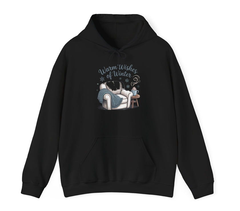Cozy Winter Vibes Hoodie - Warm Wishes of Winter