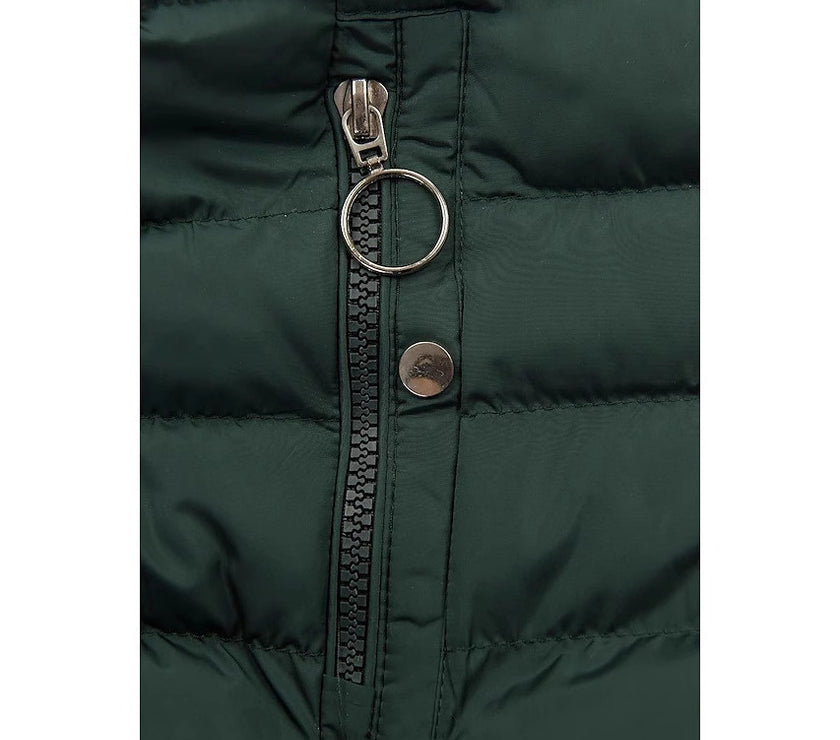 Slim-fit Cotton-padded Jacket Coat Hooded