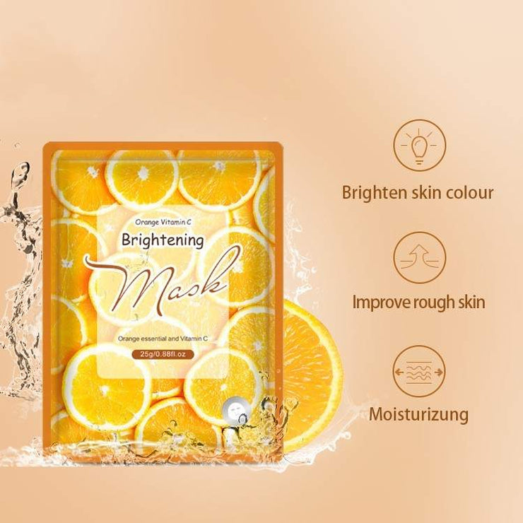 Orange Vitamin C Silk Mask