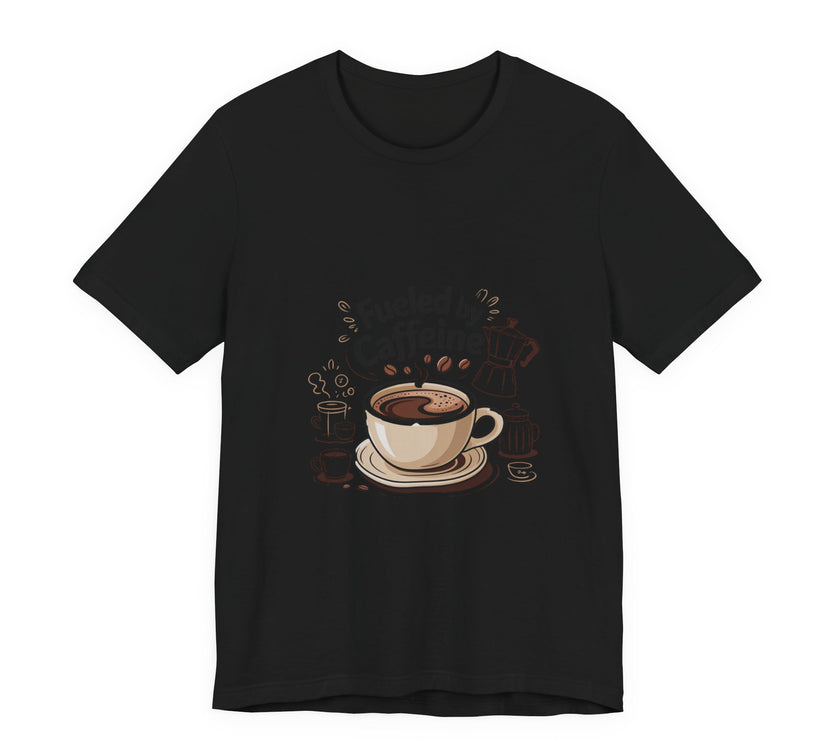 Fuelled by Caffeine Unisex Jersey Tee
